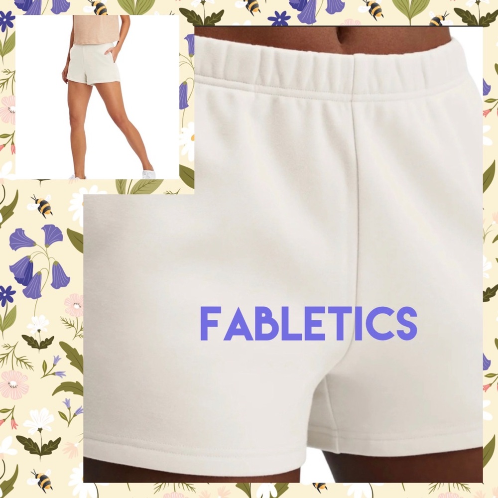 🌺NWT FABLETICS Go-To Slim Sweatshort Large🌺